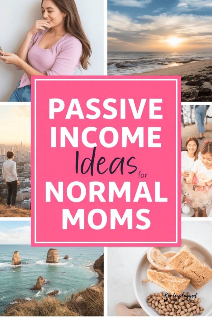 passive income for stay at home moms