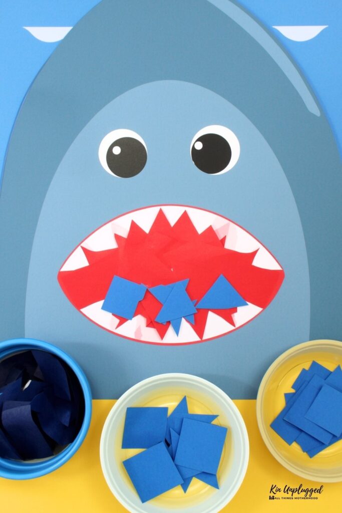 shark craft for kids