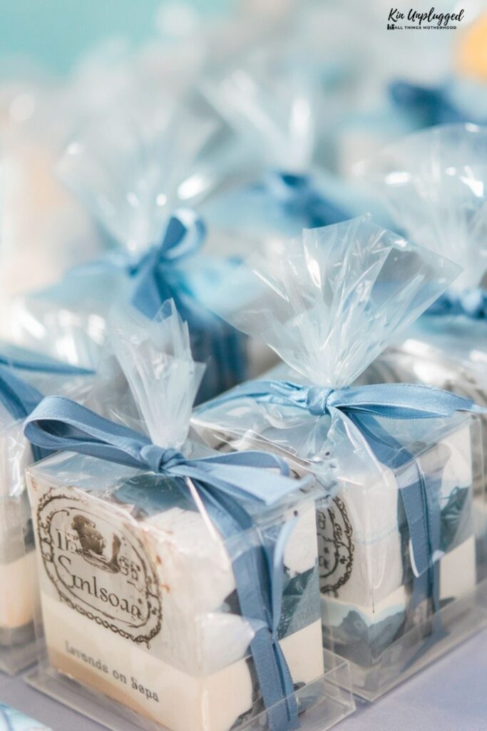 "Something Blue" baby showe