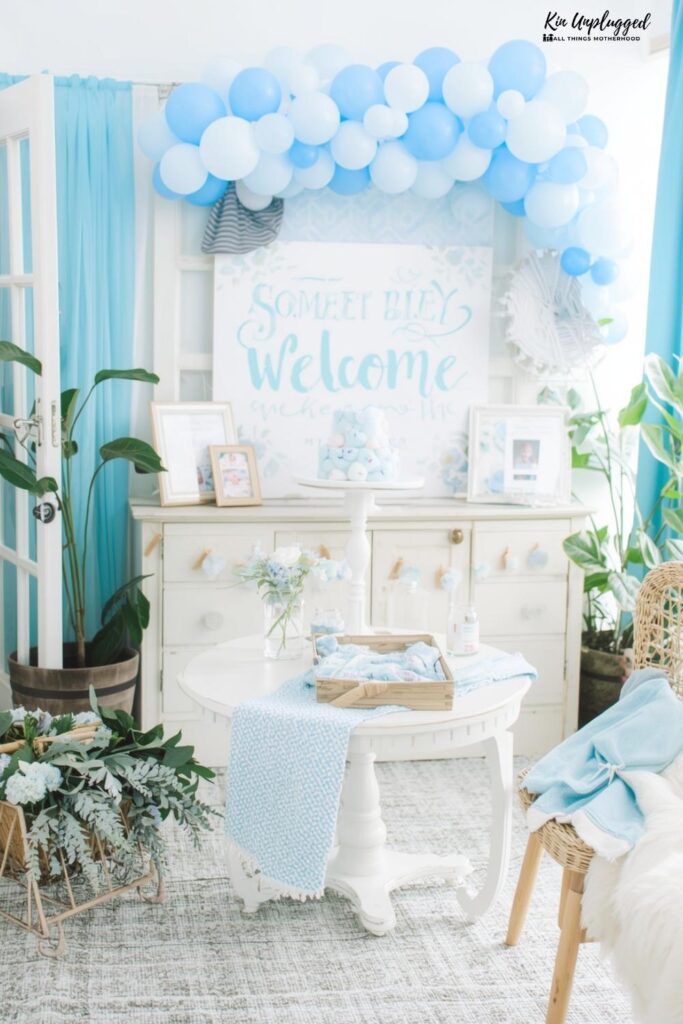 Something Blue Baby Shower Ideas