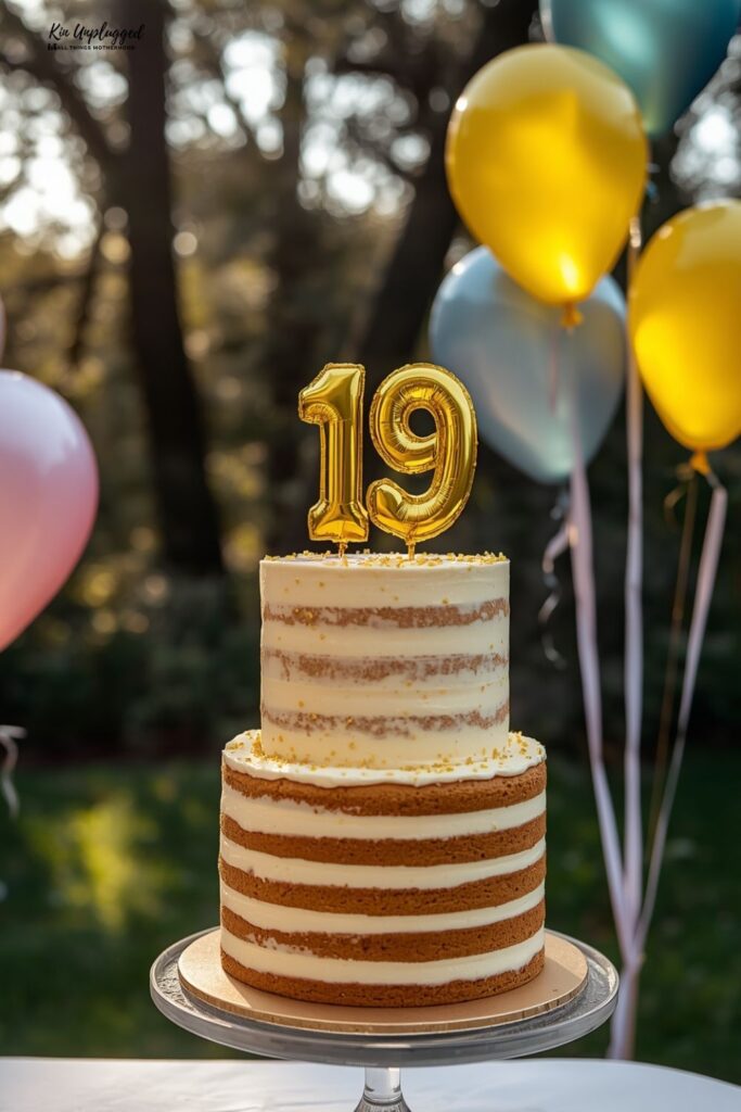 19th birthday cake ideas