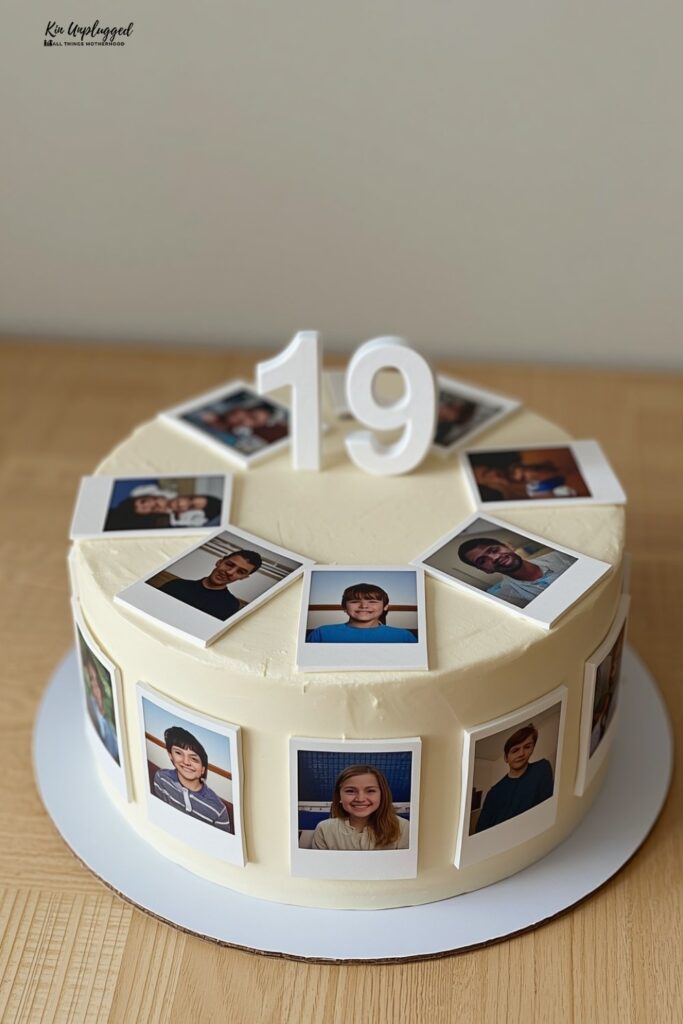 19th birthday cake aesthetic