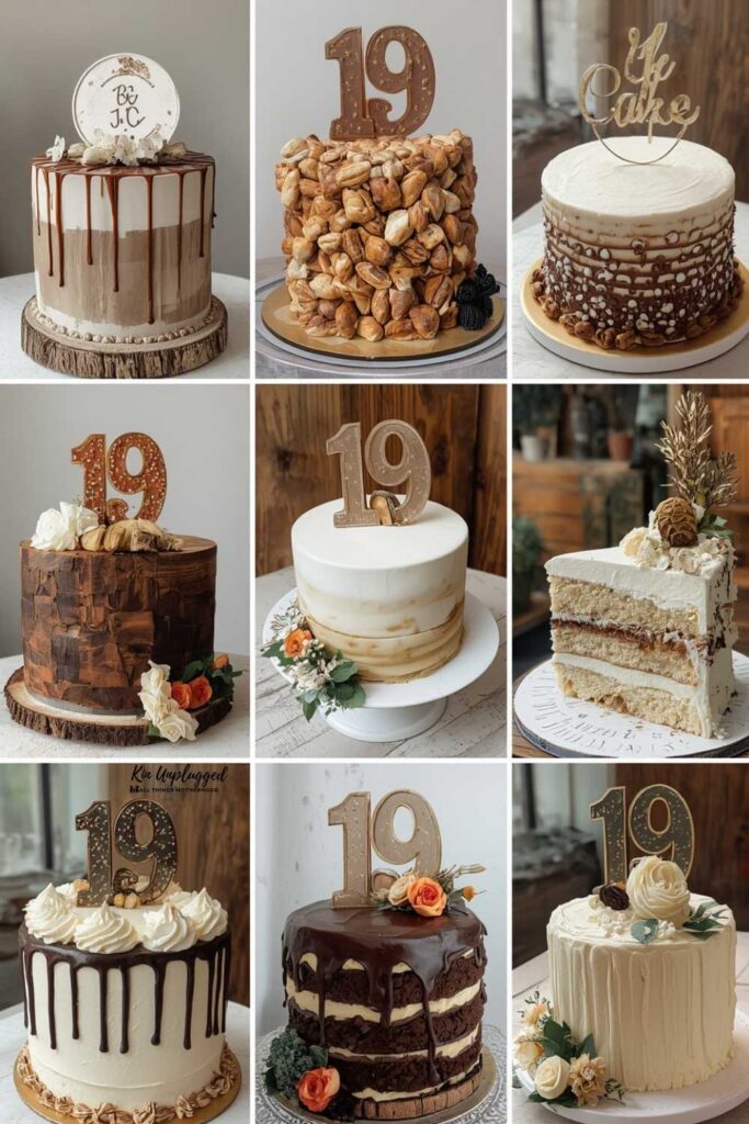 number 19 cake