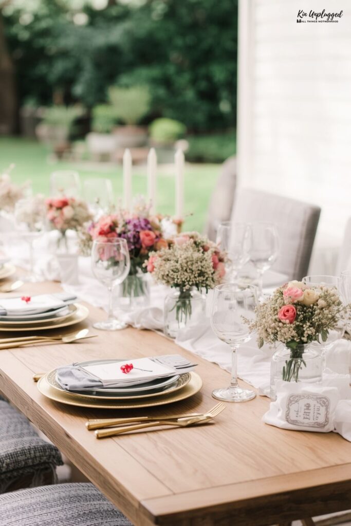 Baby Shower Tableware Checklist