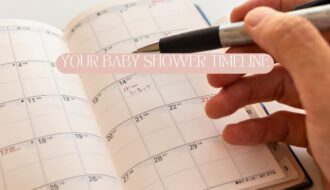 baby shower schedule