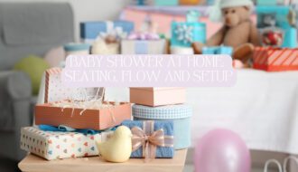 Baby shower table decoration ideas At Home