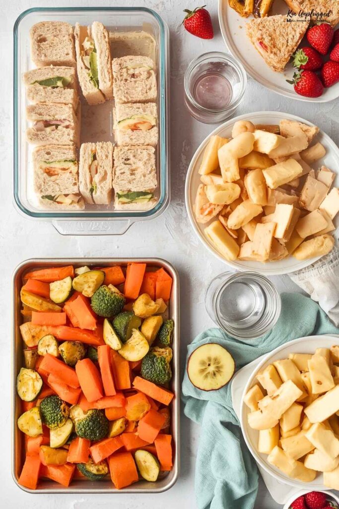 food for 1st birthday party with adults