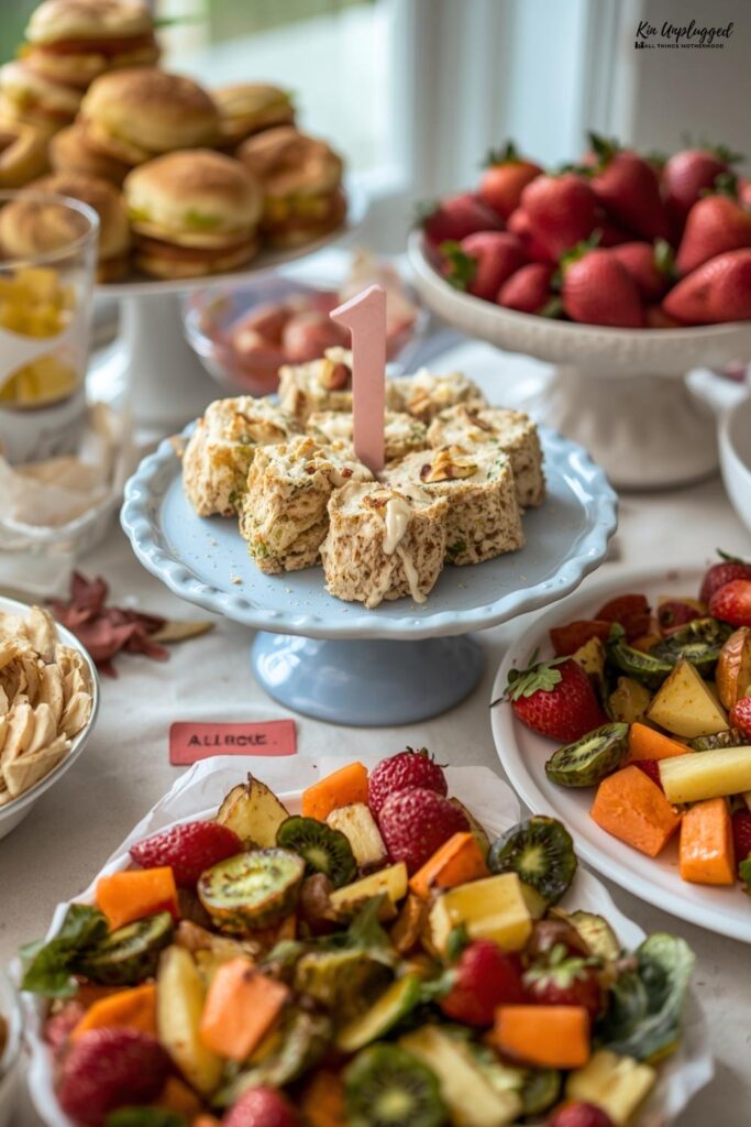 first birthday buffet ideas