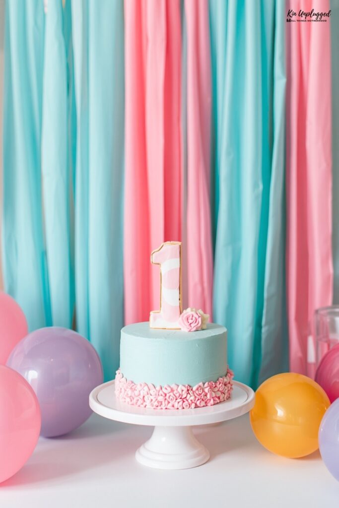 1st birthday party checklist