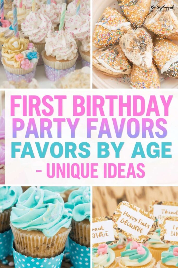 First Birthday Party Favors by Age