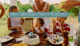 1st birthday party plan