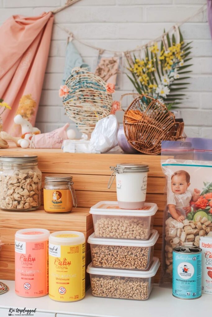 baby shower setup