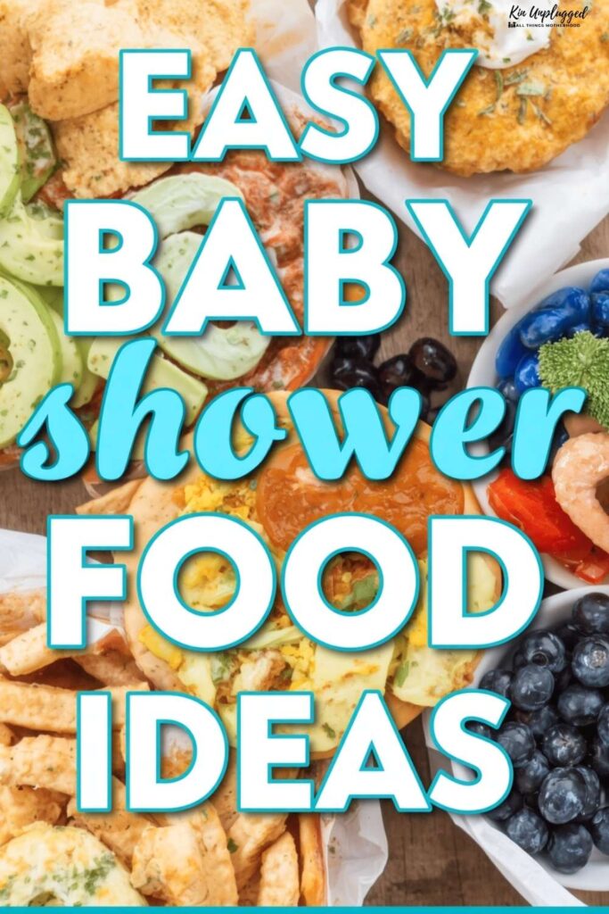 baby shower food ideas on a budget