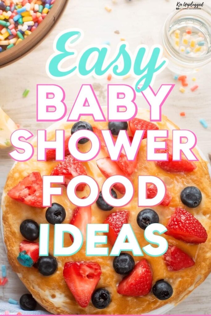 cheap baby shower food ideas