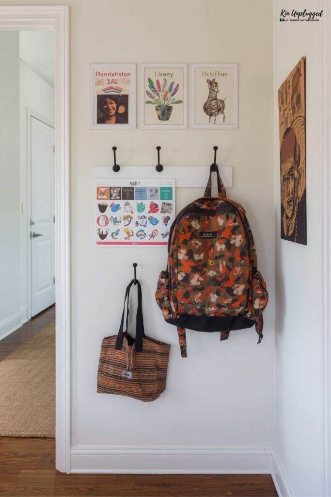 family command center ideas for small homes