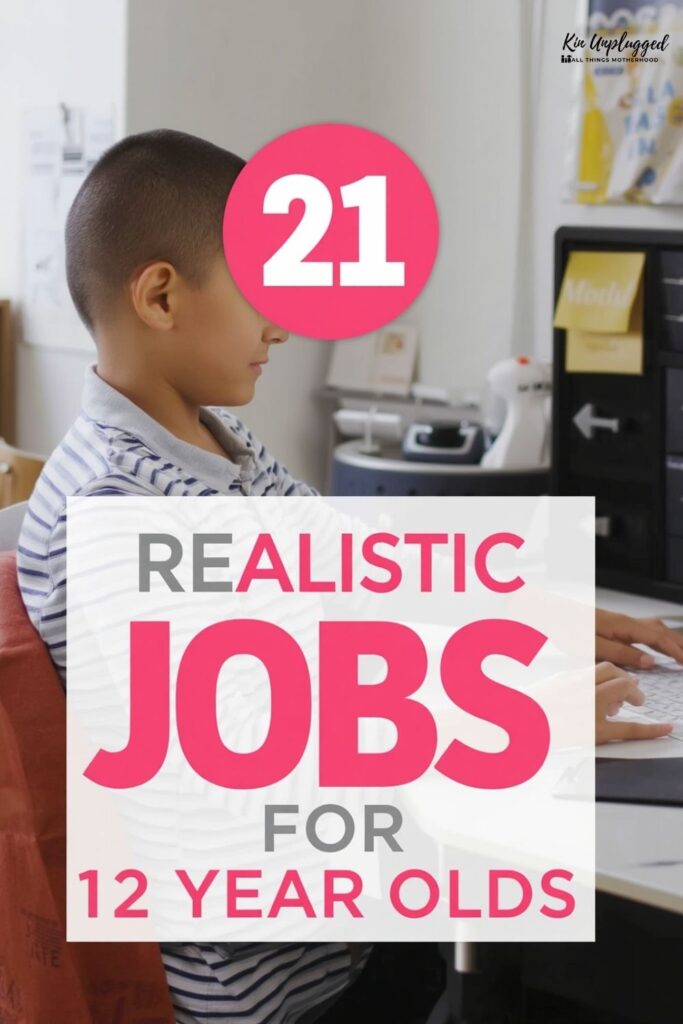 Money Making Jobs for 12 Year Olds