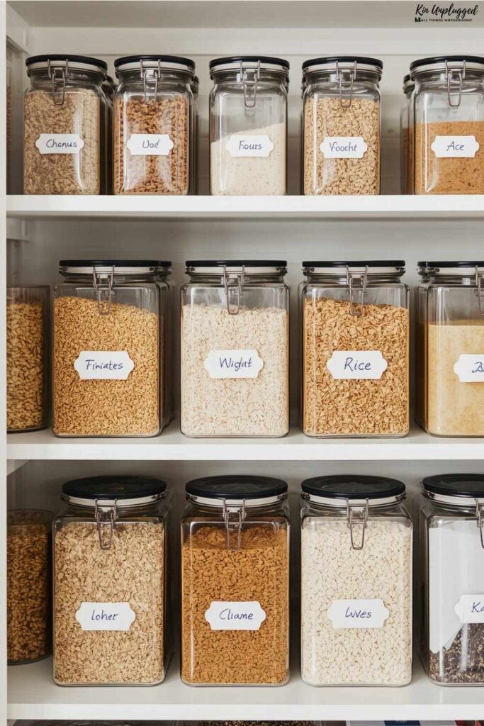 Best family pantry organization to prevent pests