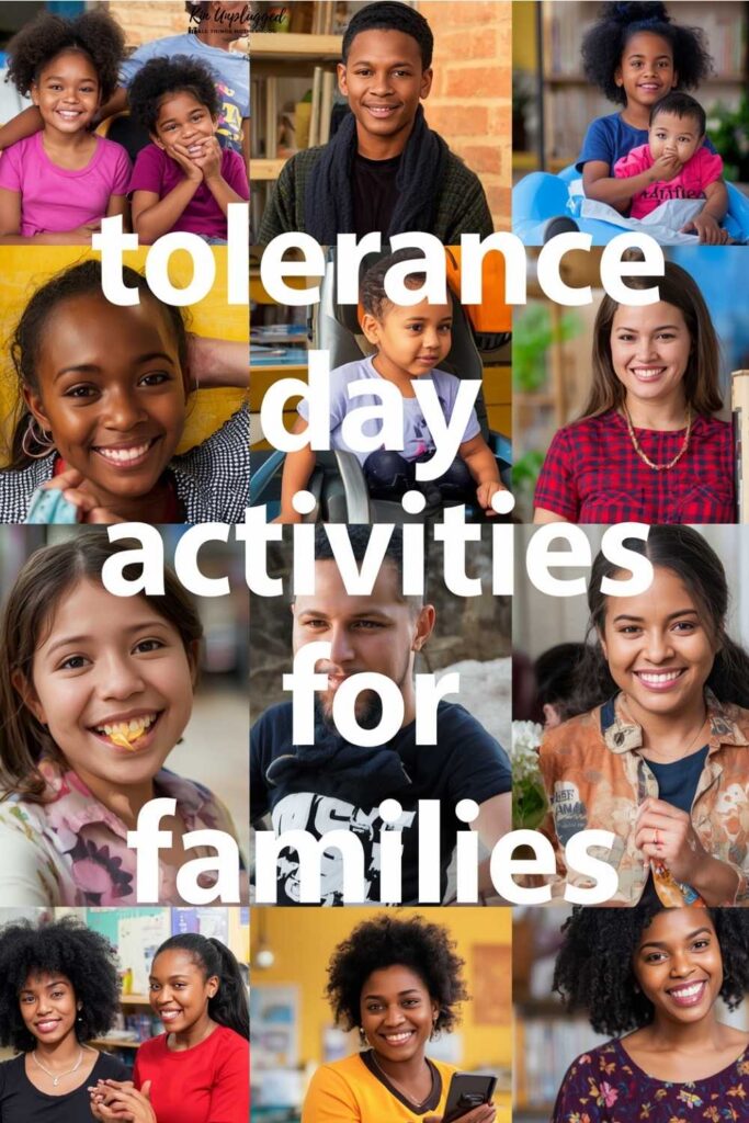 Tolerance Day activities for families with kids