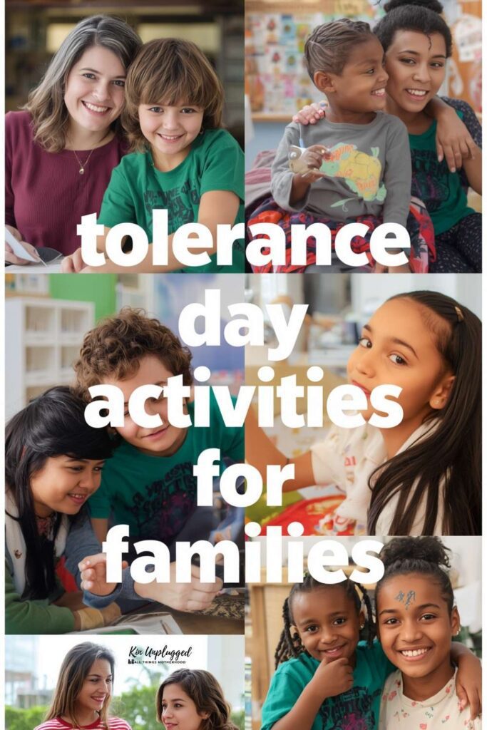 Tolerance Day activities for families with kids