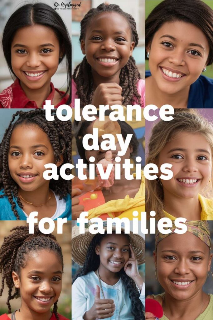 Tolerance Day activities for families with kids